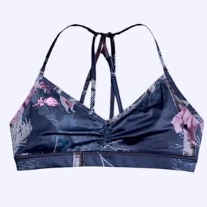 Civilregime Bankai Camo Nahstia‎ Bra Athletic Workout Yoga Sports Top L